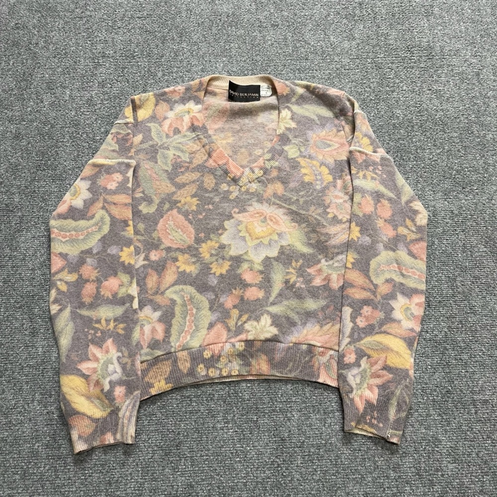 David Benjamin collection wool blend sanderson print